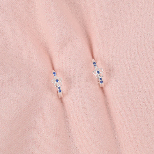 Argolla flor calada - Plata