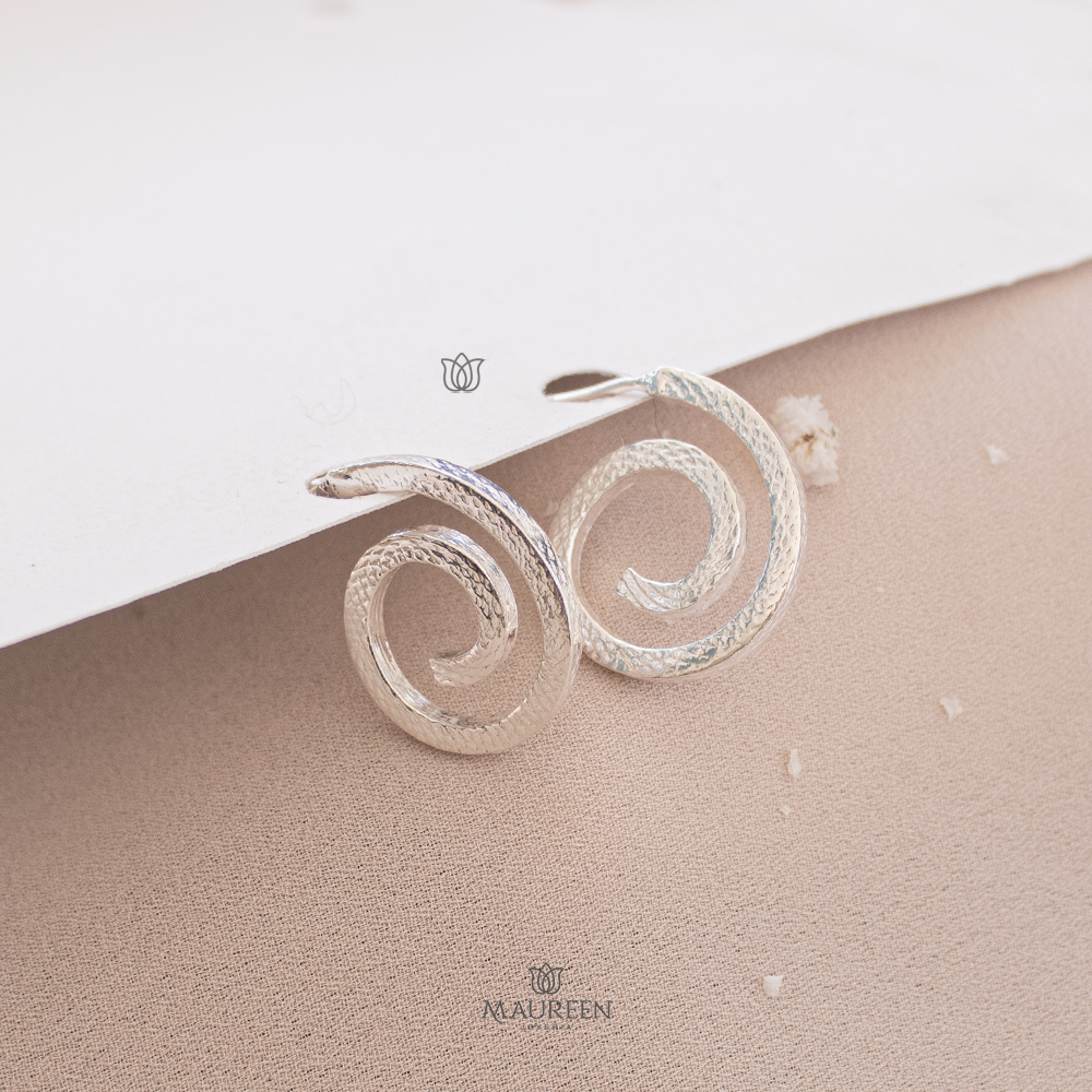 Argolla espiral - Plata