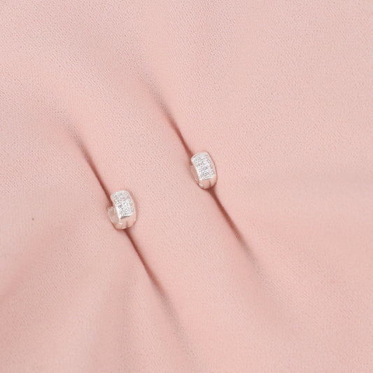 Argolla piercing circones- Plata