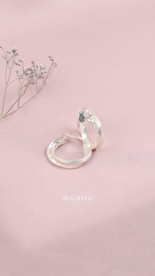 Argolla entorchada - Plata