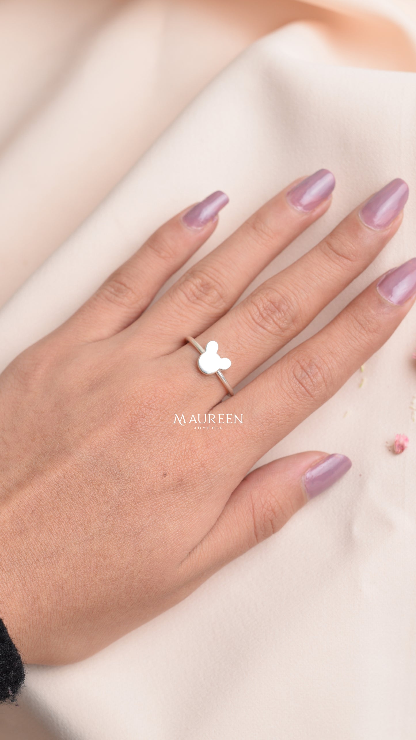 Anillo mickey - Plata