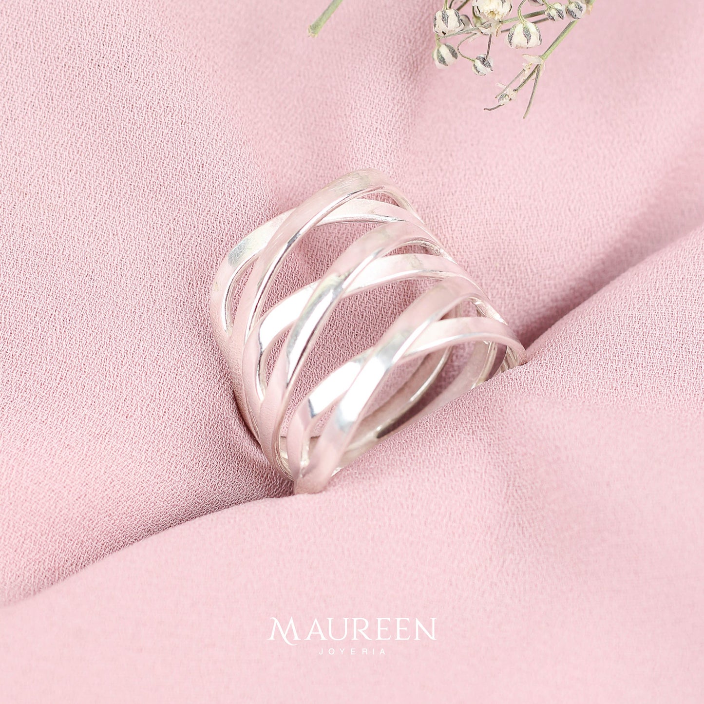 Anillo 3 infinitos lisos