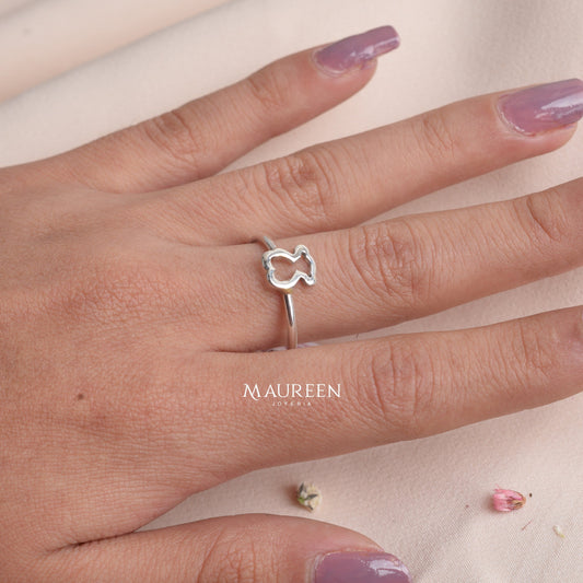 Anillo oso tous - Plata