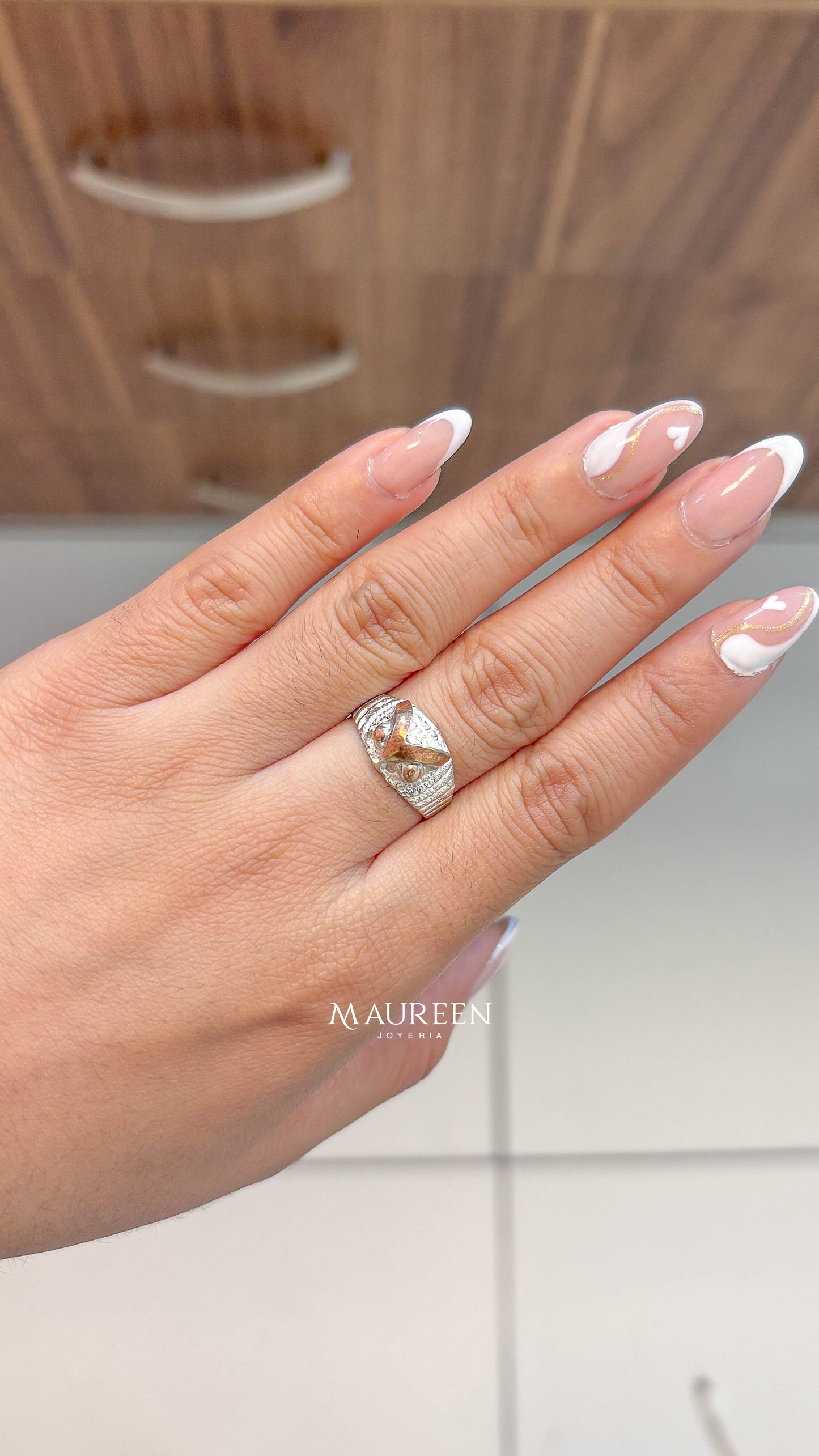 Anillo buho - Plata/Oro