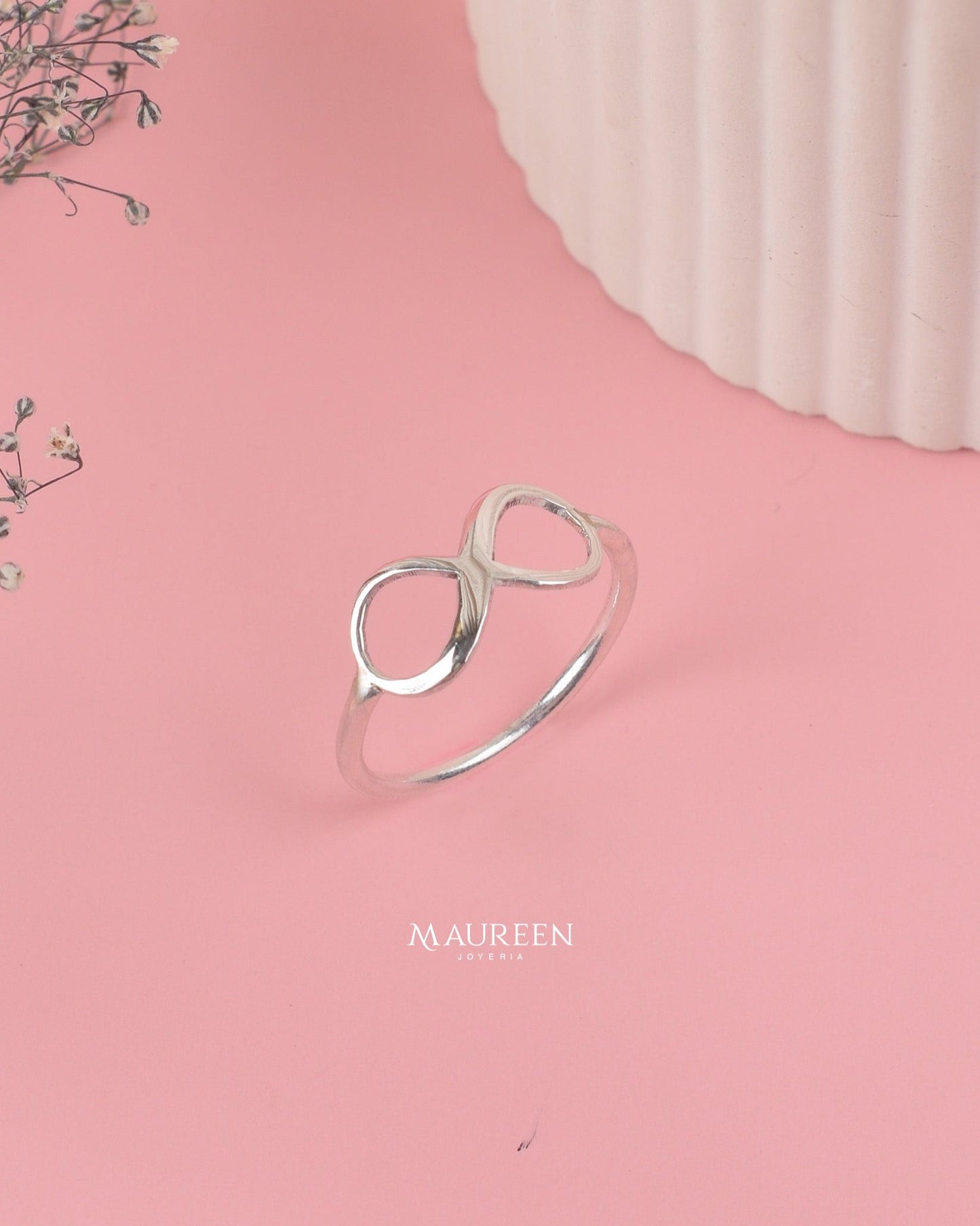 Anillo infinito - Plata