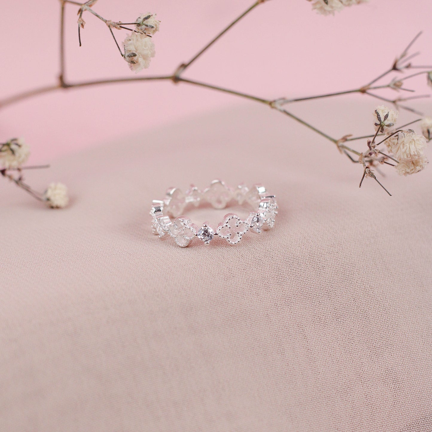 Anillo VAN calados - plata