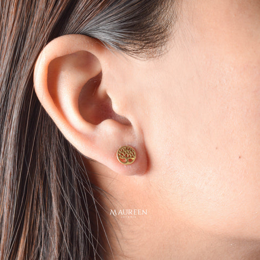 Arete arbol de la vida - Oro