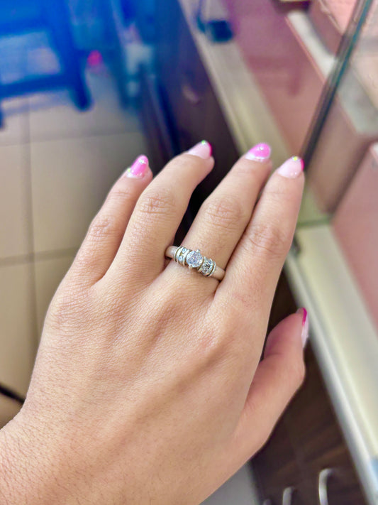 Anillo promesa - Plata