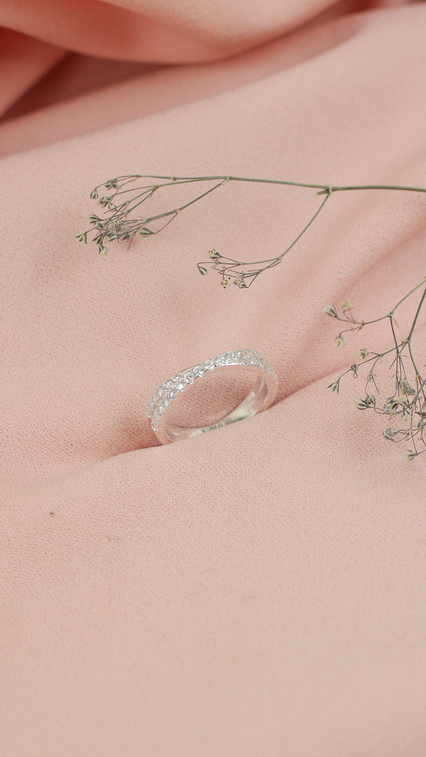 Anillo churumbela circones cruzados- Plata