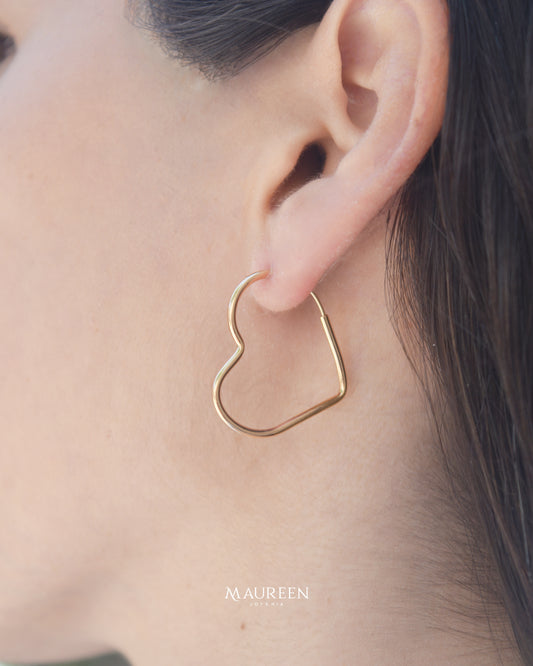 Argolla corazon - Oro