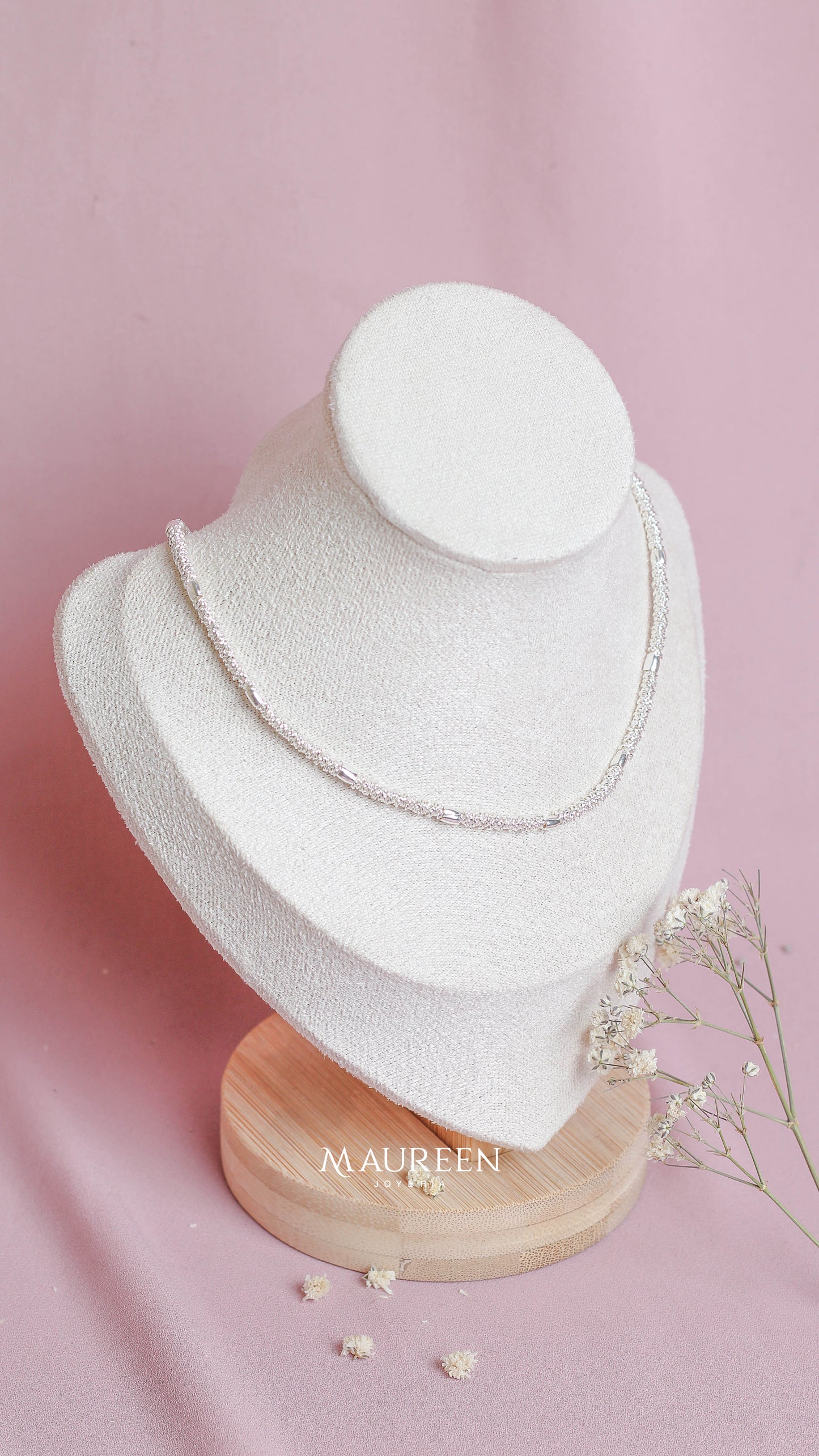 Cadena shakira modelo arroz - Plata