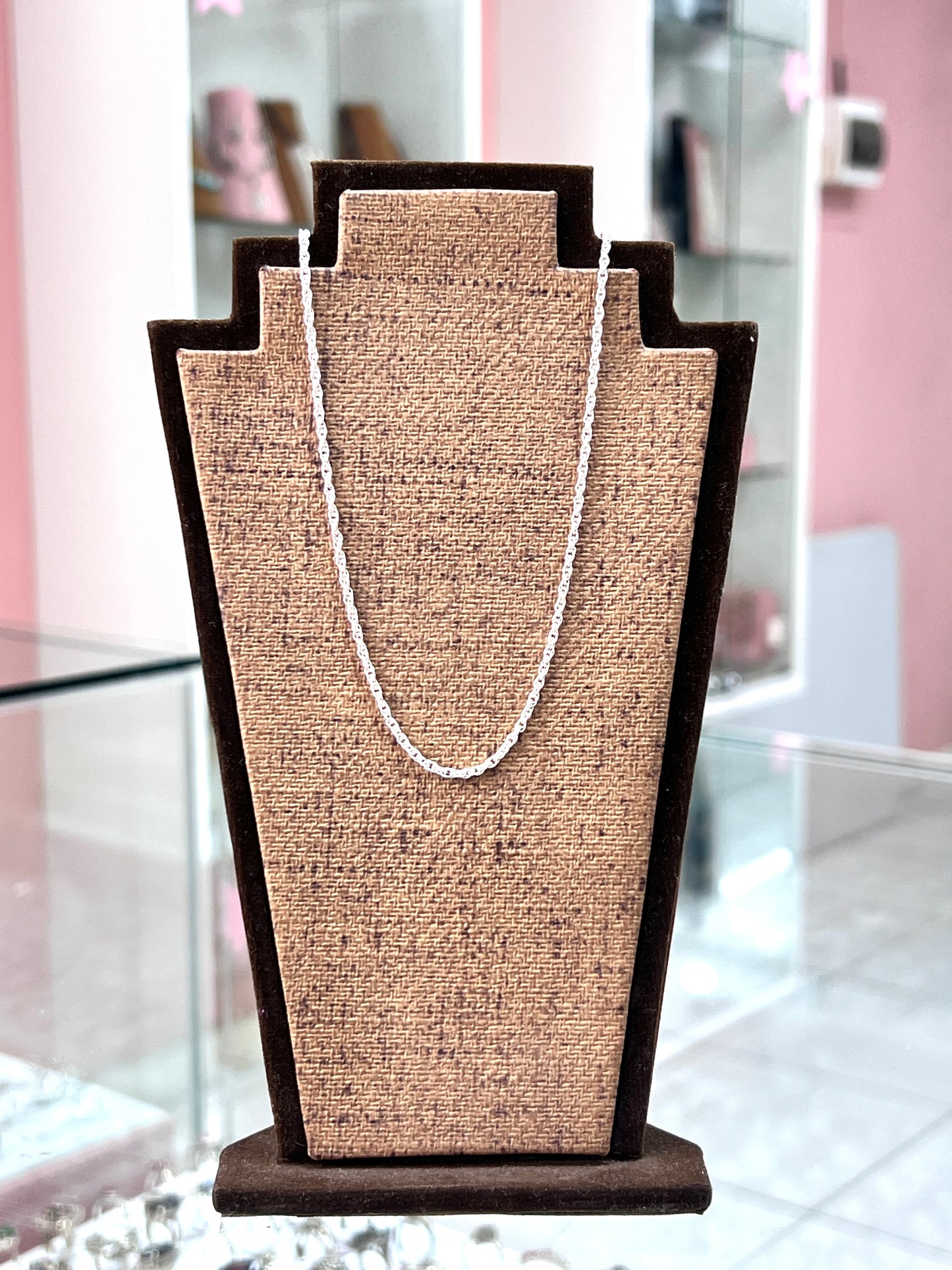 Cadena cordon 35 - plata