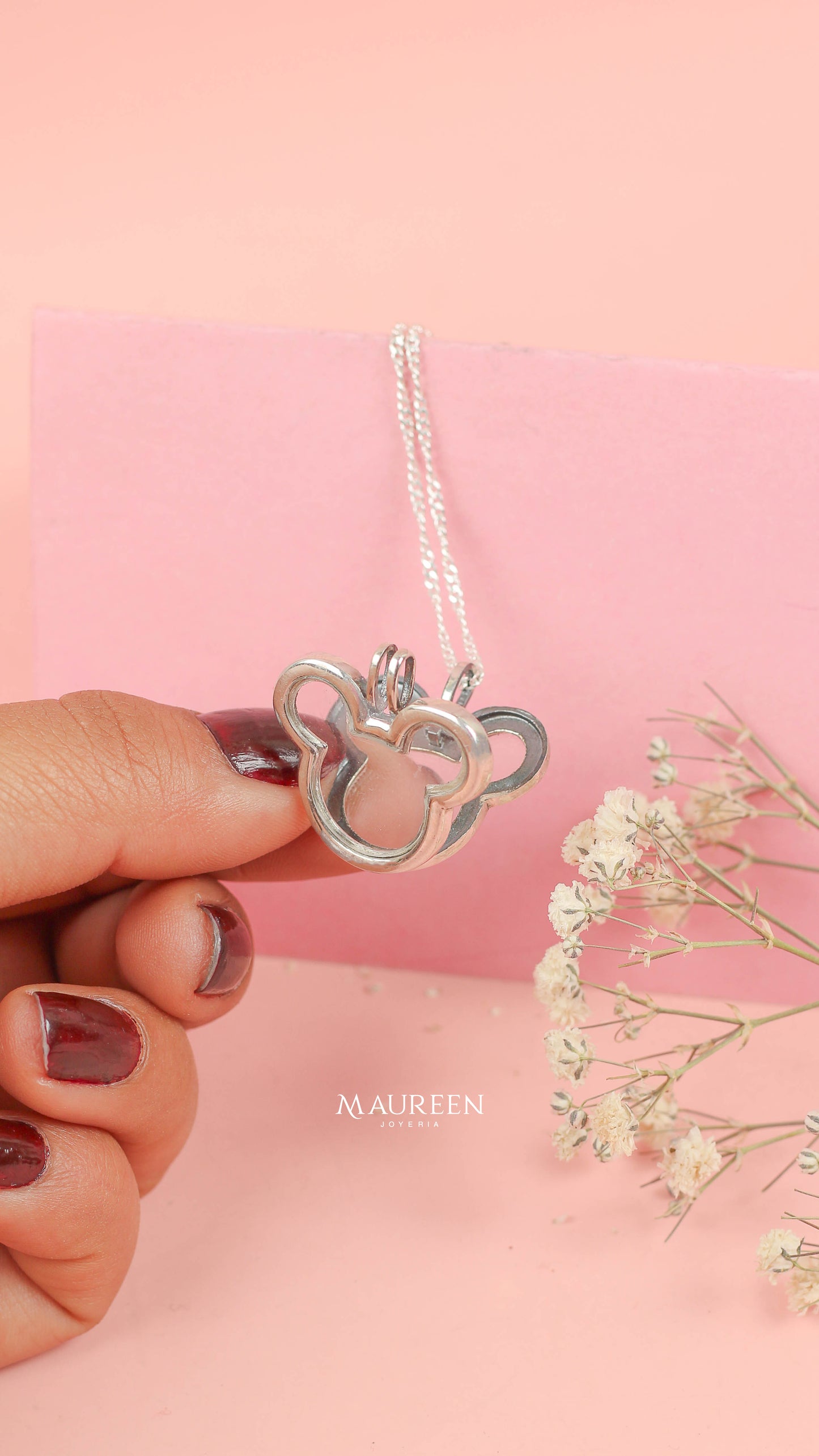 Dije mickey portafoto - plata