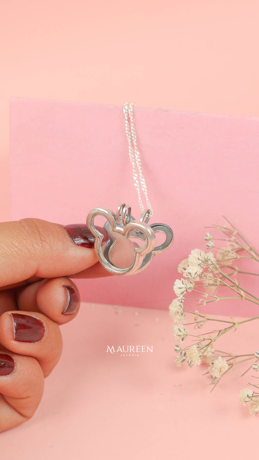 Dije mickey portafoto - plata