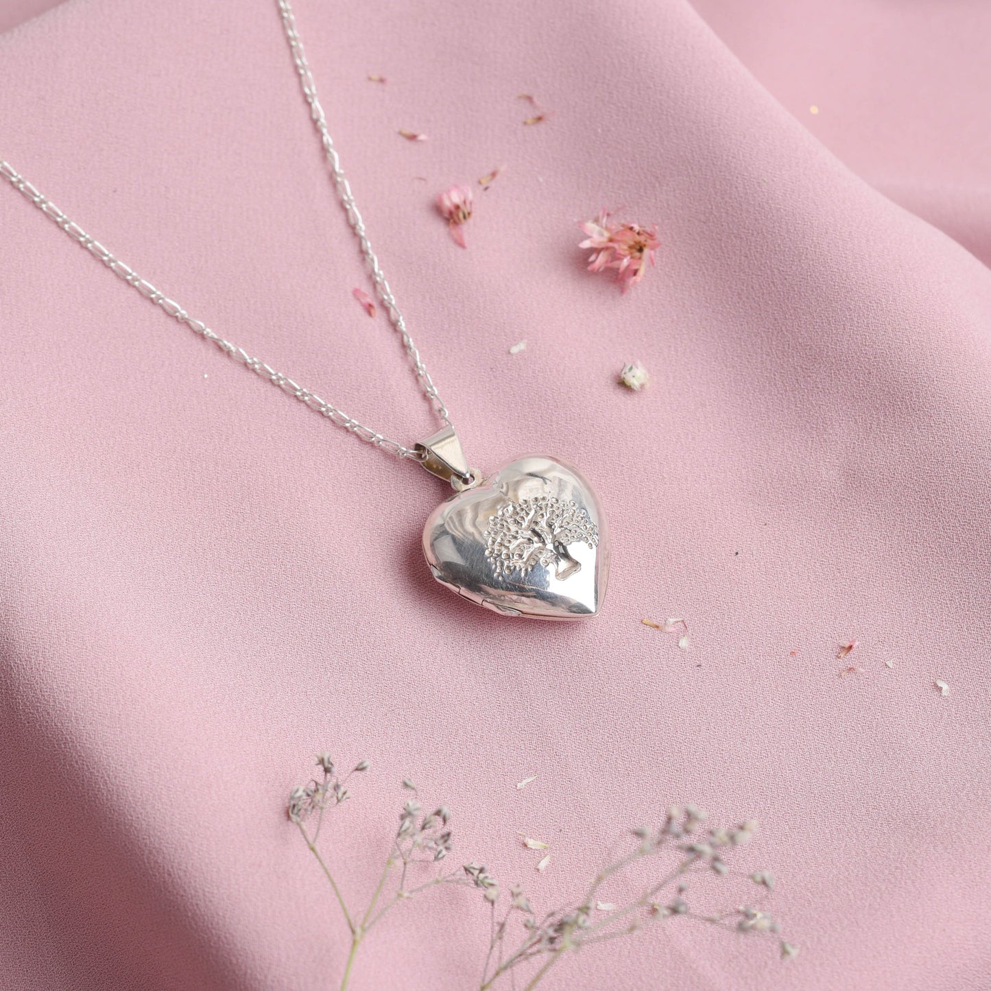 Dije relicario arbol de la vida - Plata