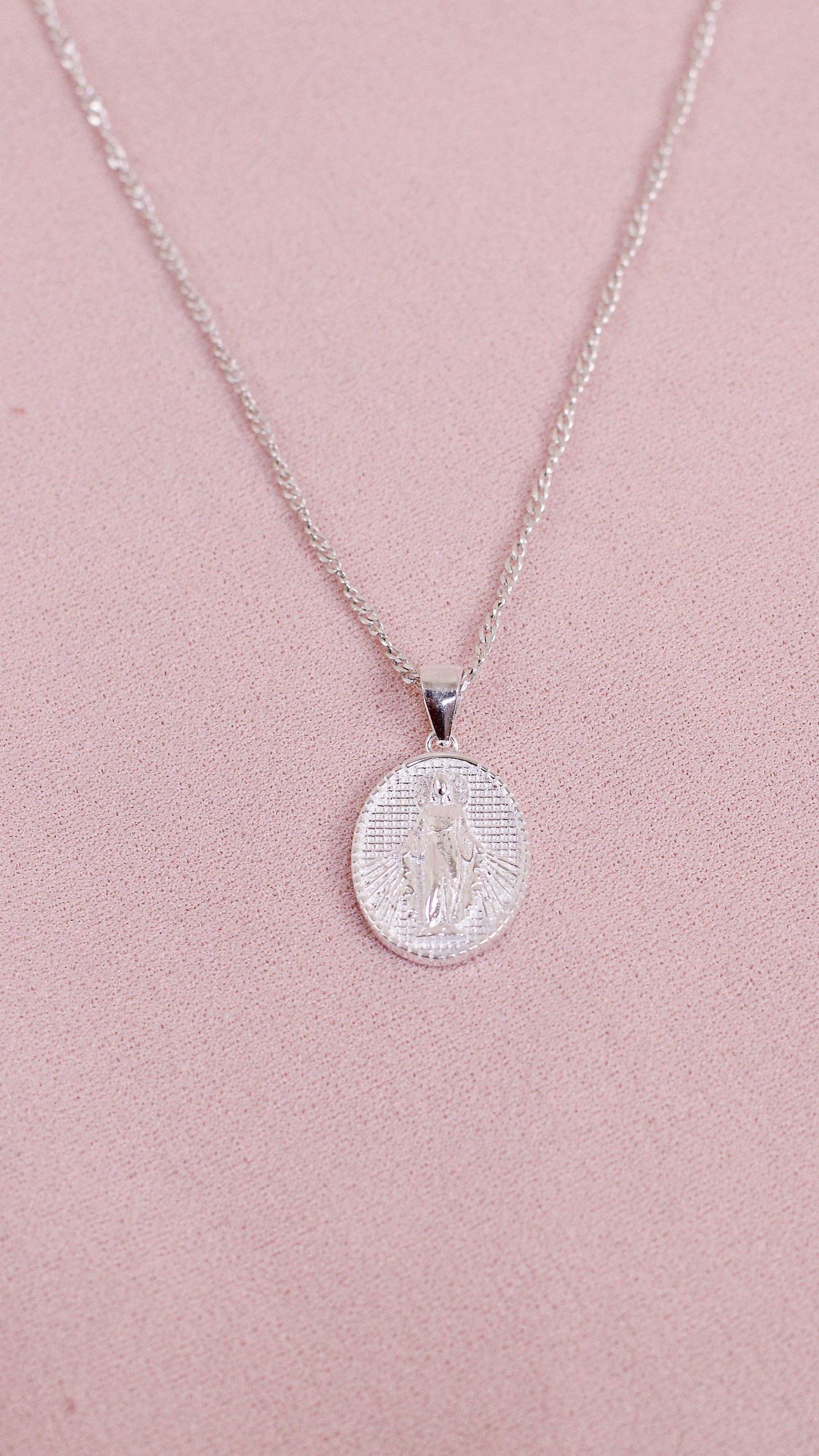 Dije Maria Inmaculada - Plata