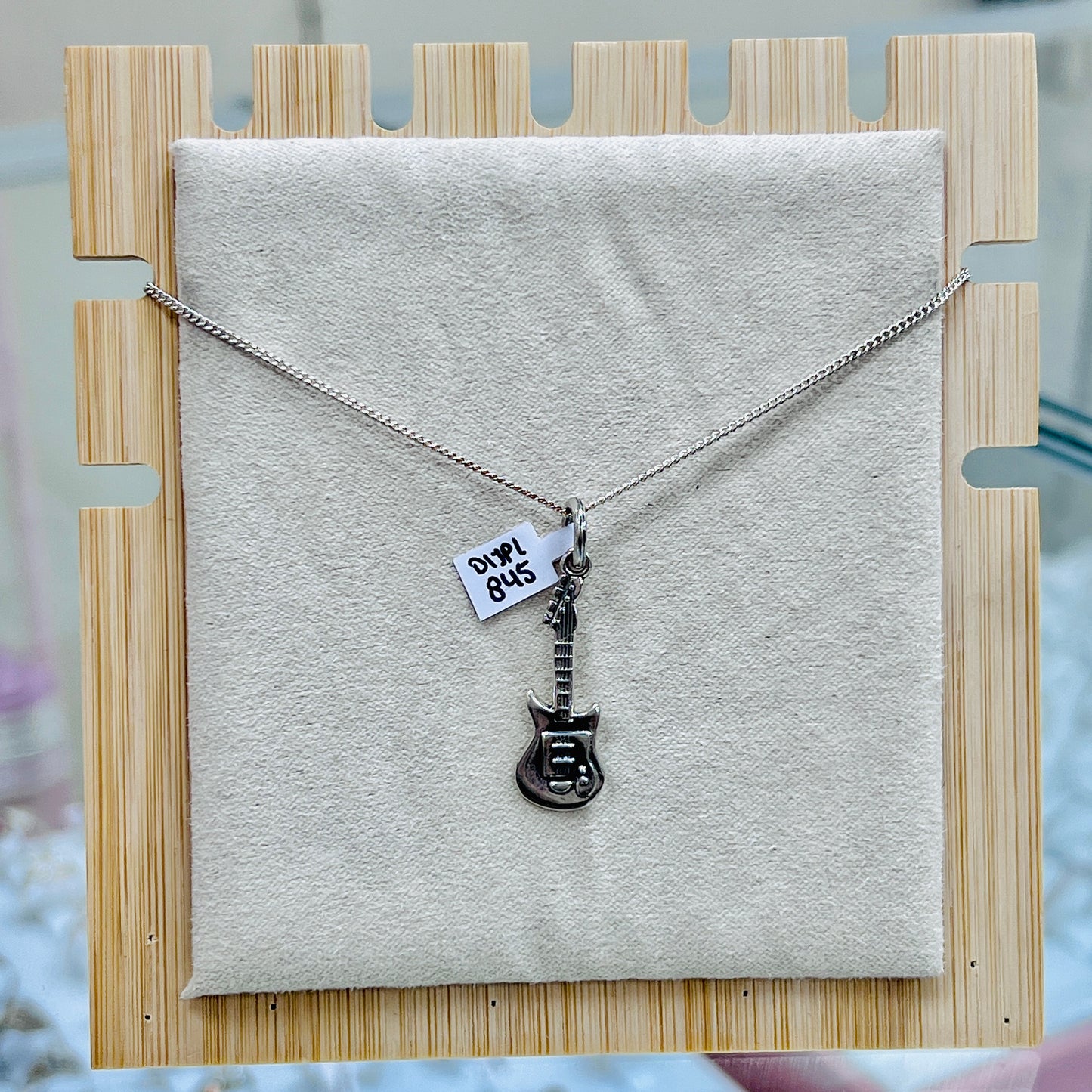 Dije guitarra - plata quemada