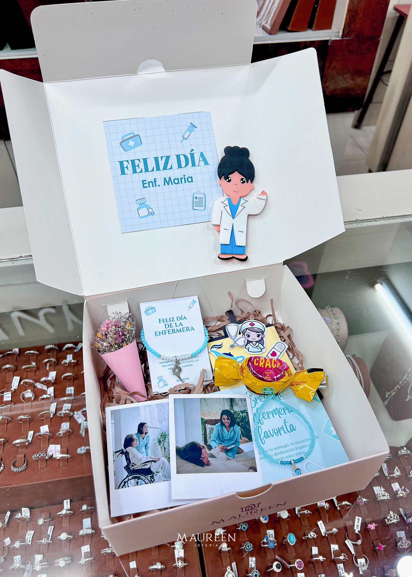 Box Enfermera - Plata