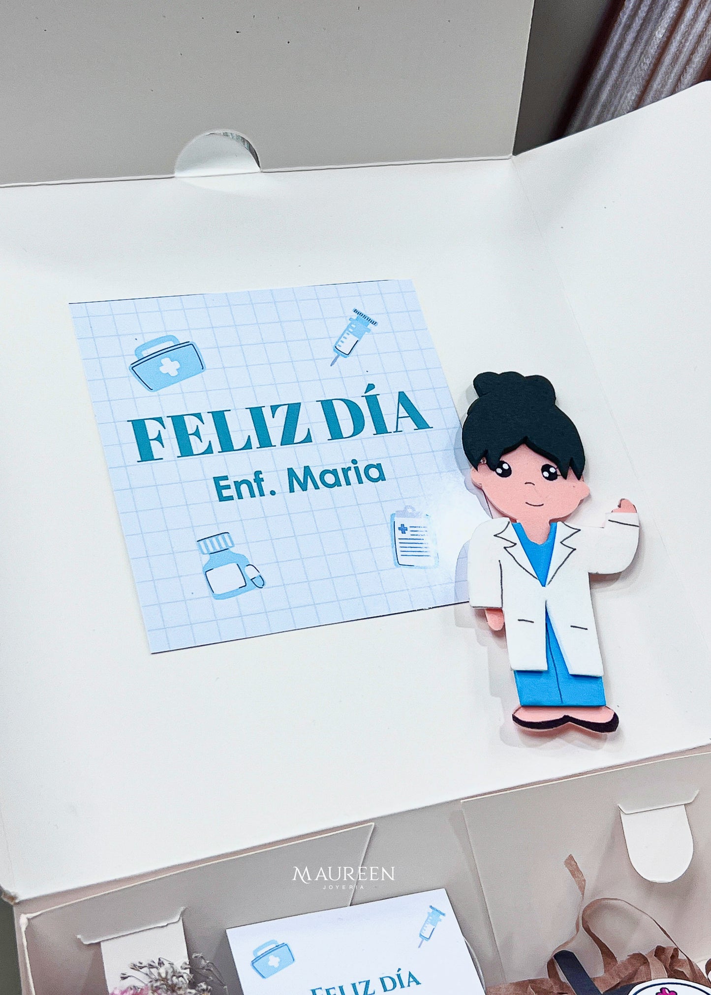 Box Enfermera - Plata