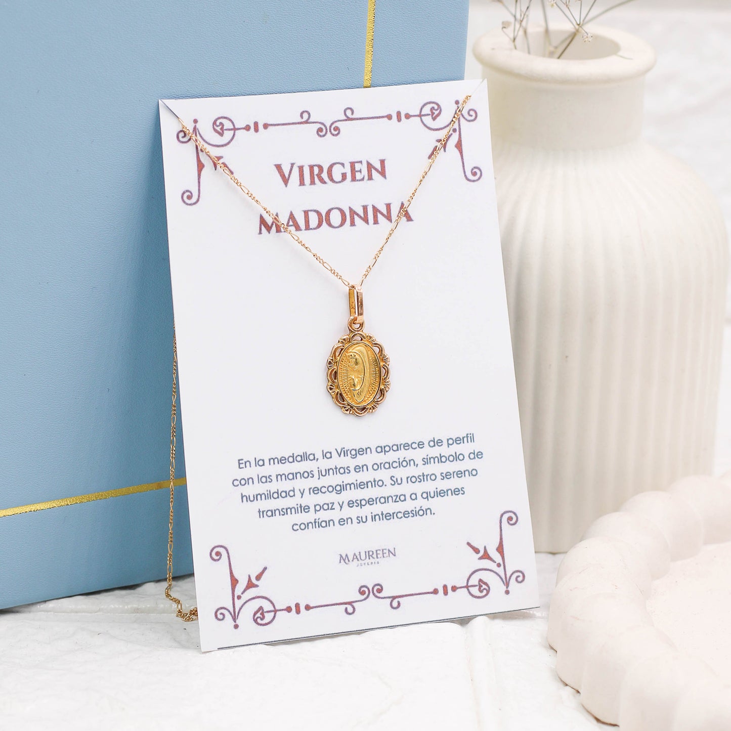 Dije Virgen madona - Oro