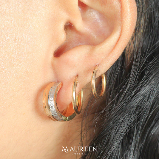 Argolla diamantada - Oro