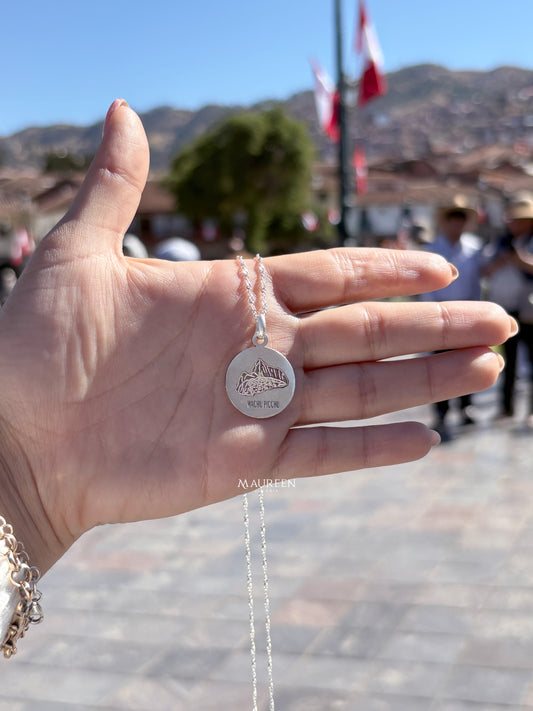 Dije Machu Picchu -Plata