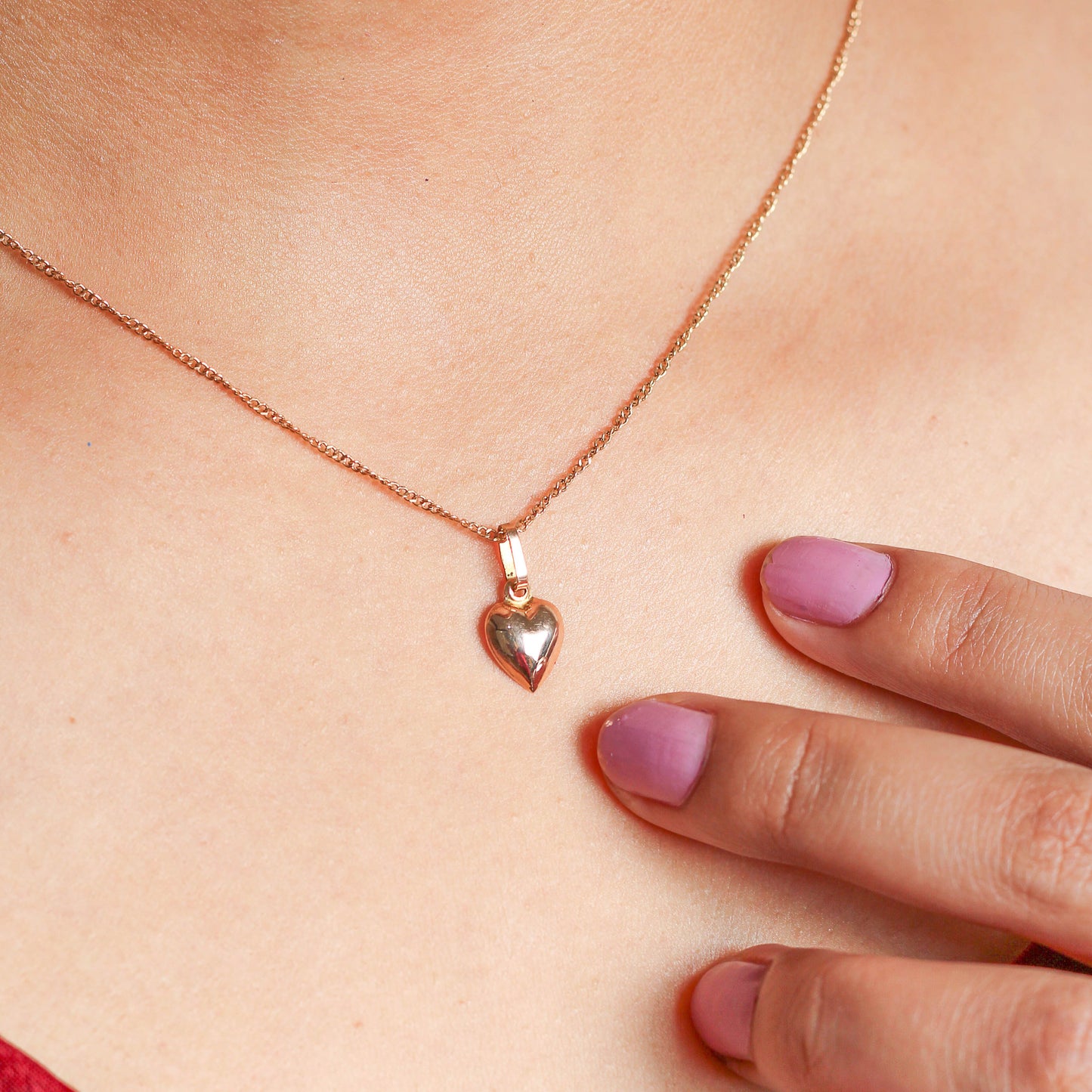 Dije de corazón - Oro