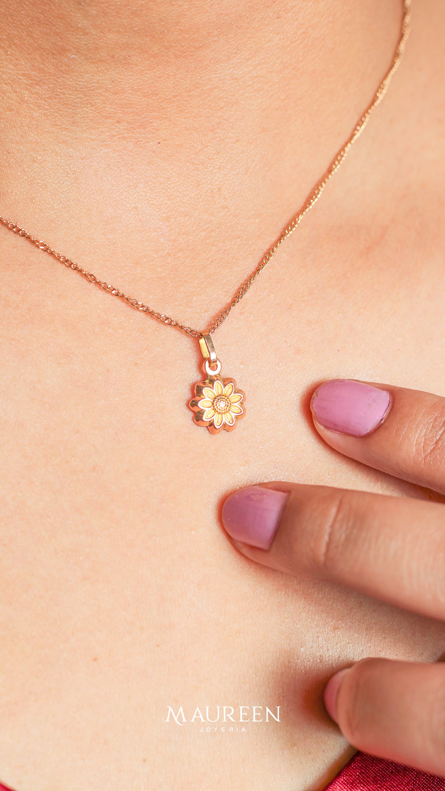 Dije margarita - Oro