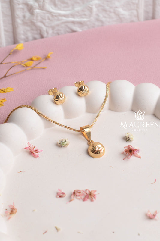 Juego media bola diamantado - Oro