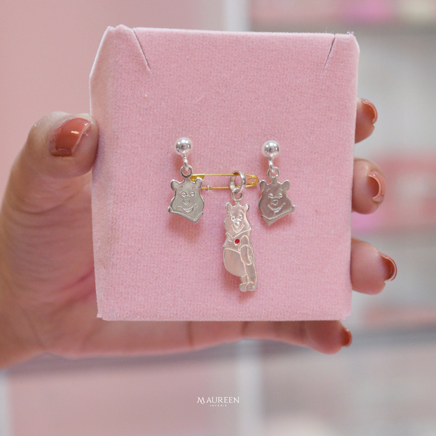 Juego Winnie de Pooh plata