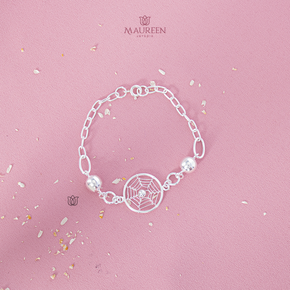 Pulsera atrapasueño con esferas