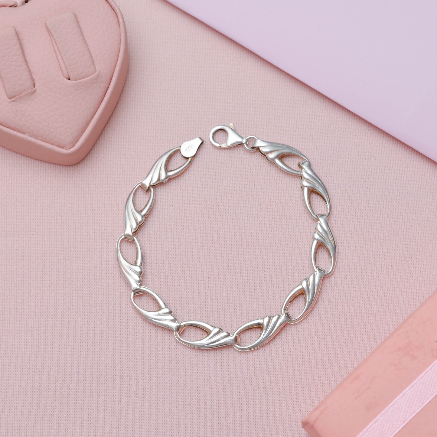 Pulsera gotas - Plata