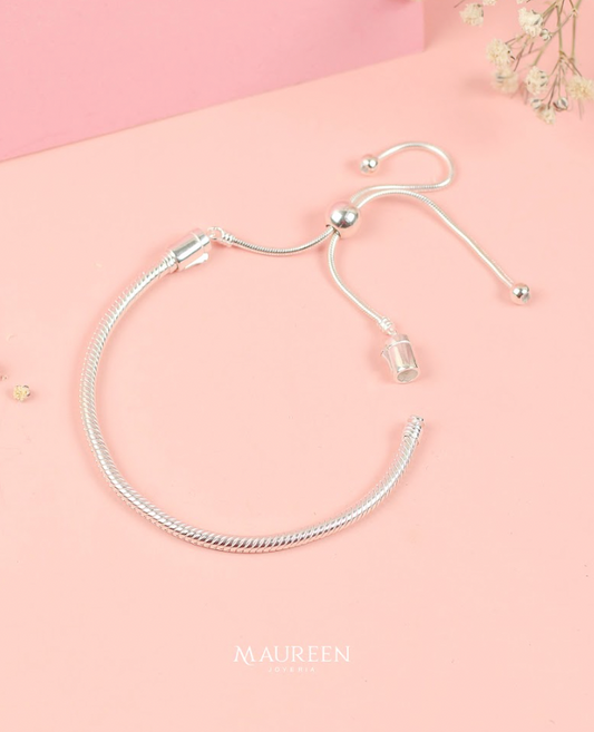 Pulsera regulable pandora - Plata