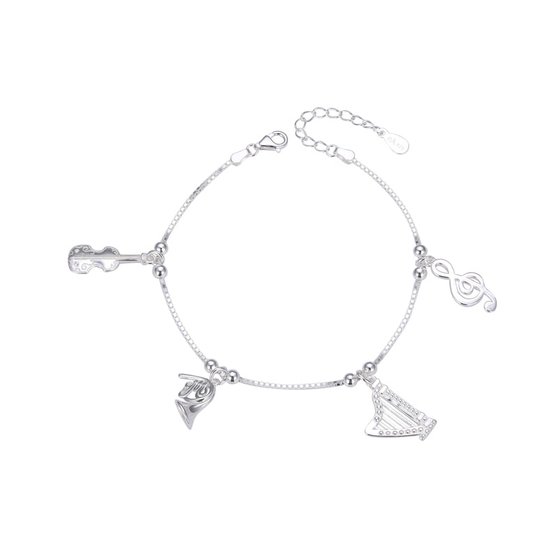 Pulsera de música - Plata