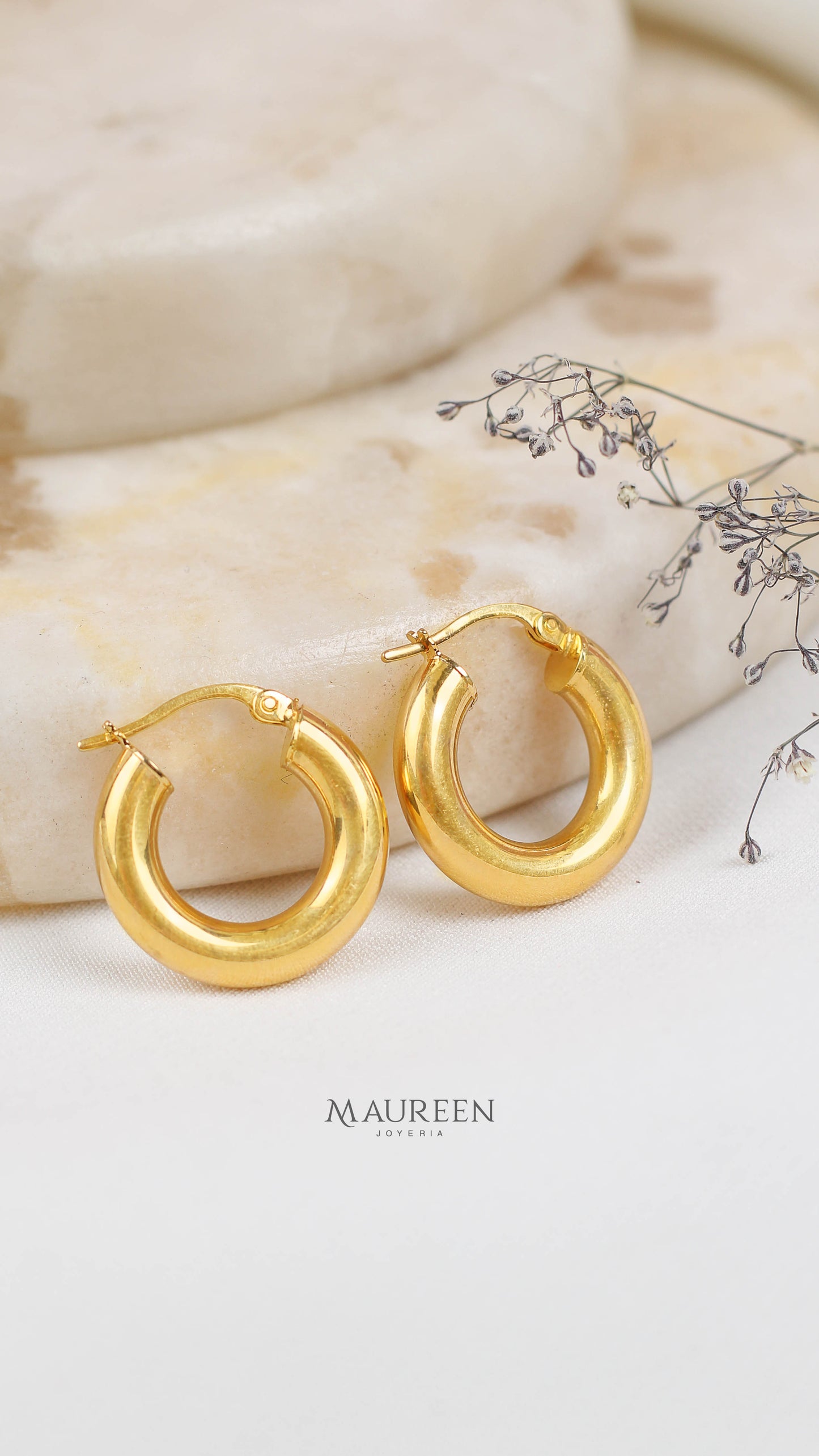 Argolla chunky  - Oro