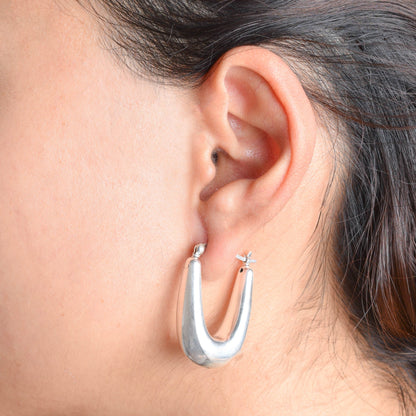 Argolla chunky electroformatura - Plata