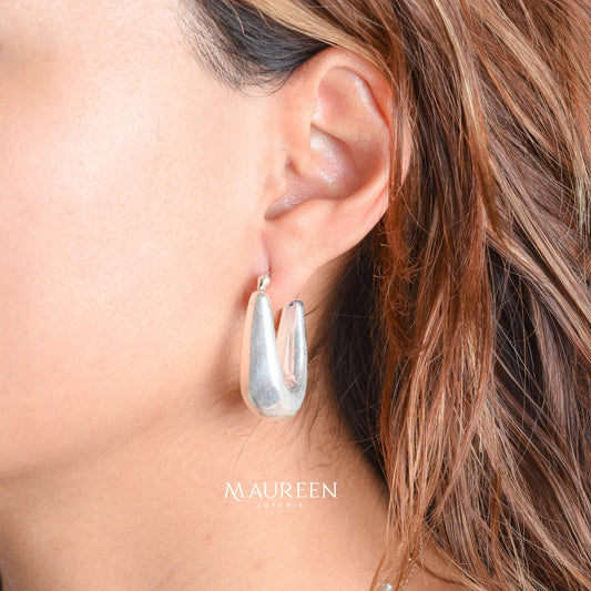 Argolla chunky electroformatura - Plata