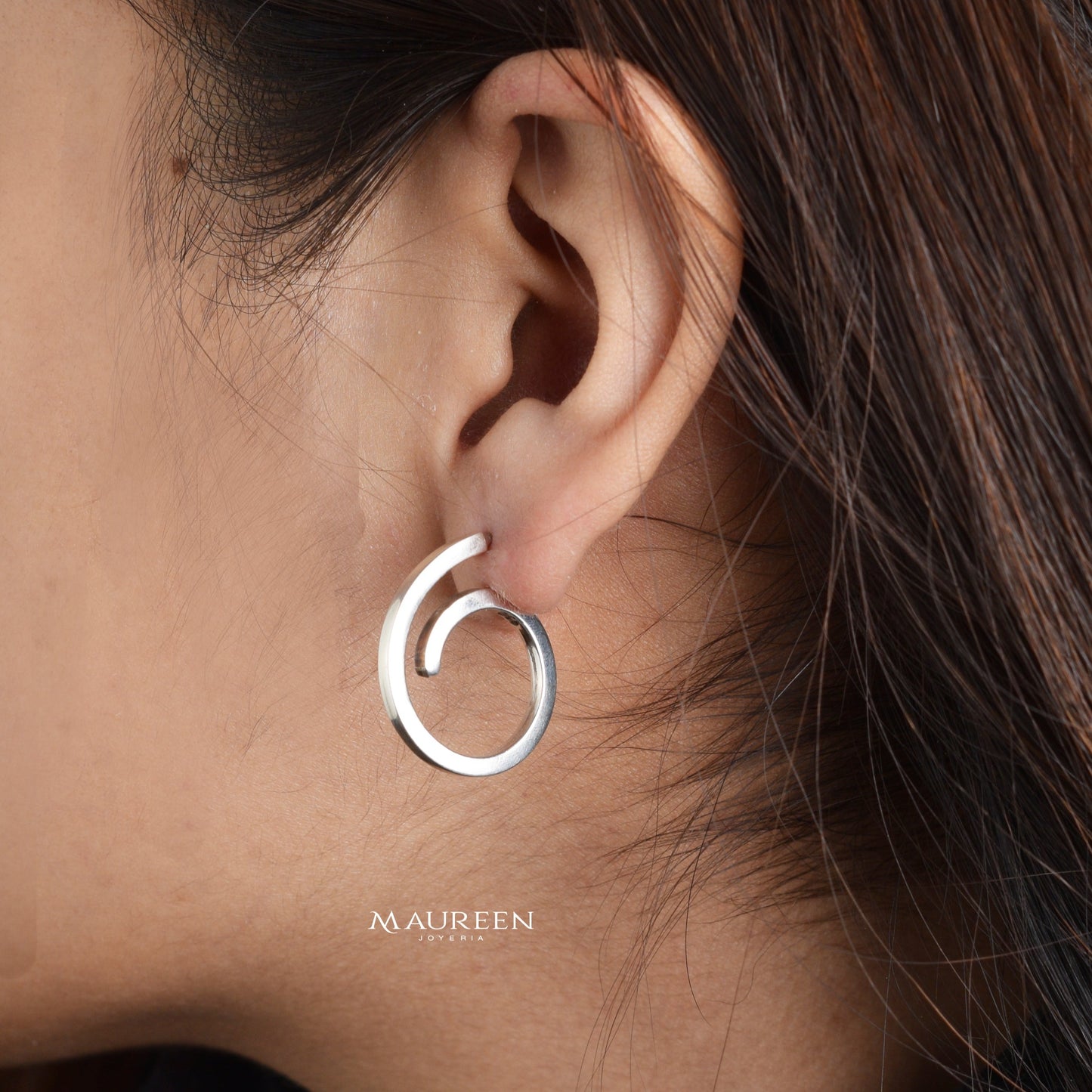 Argolla espiral - Plata