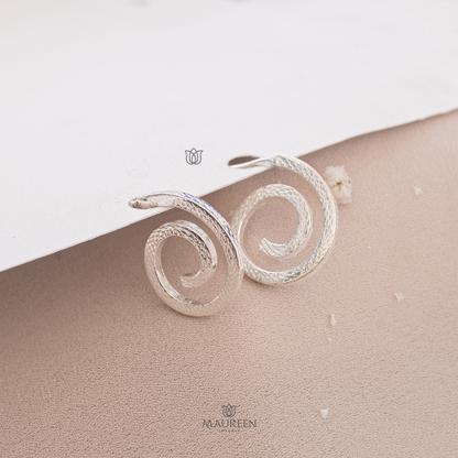 Argolla espiral - Plata