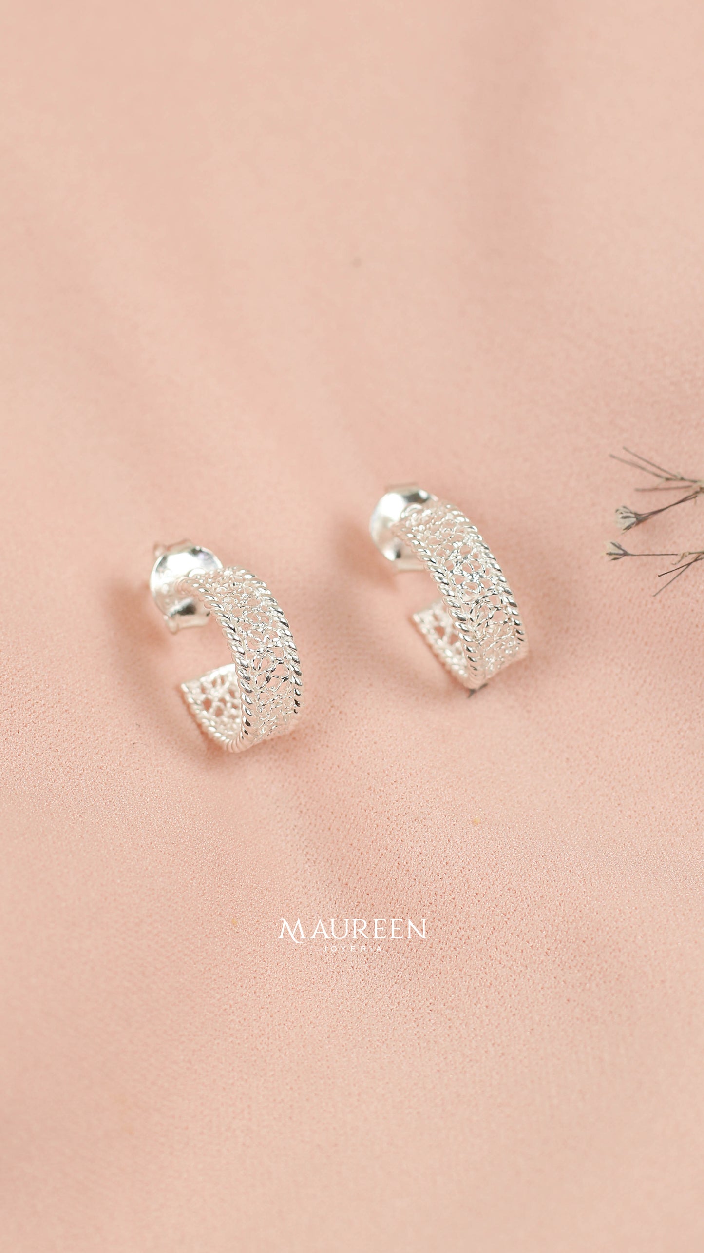 Argolla filigrana poste   - Plata