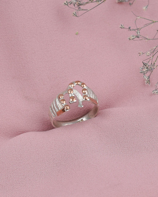 Anillo herraje - Plata/Oro