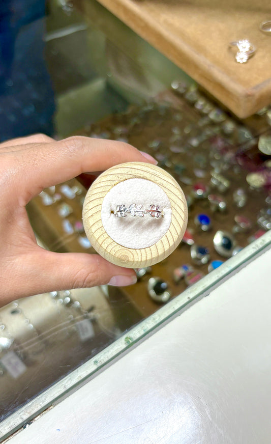 Anillo rama con puntos