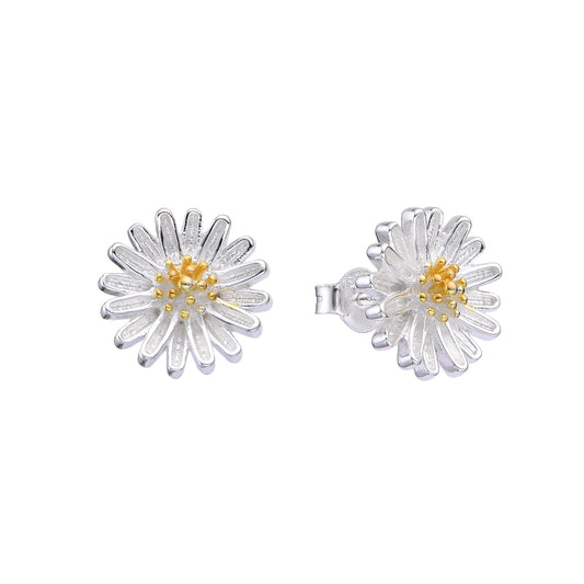 Arete margarita - Plata
