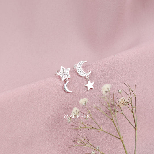 Arete earcuff circones  - Plata