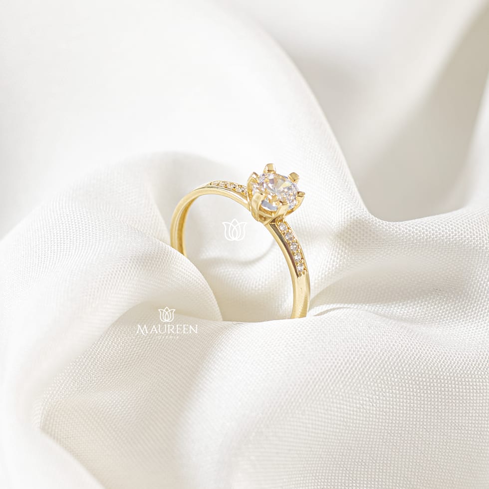 Anillo de compromiso - Oro