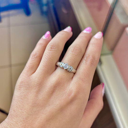 Anillo promesa - Plata