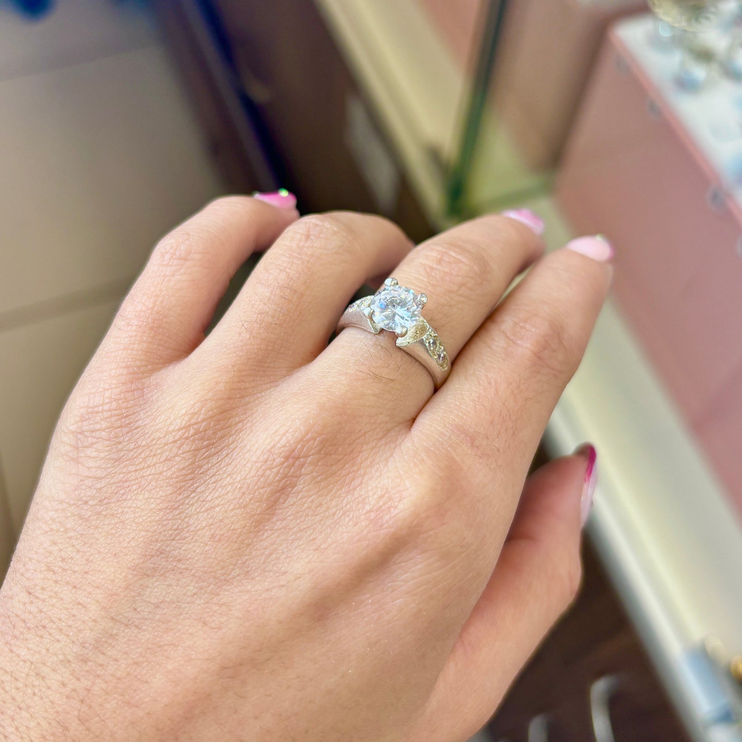 Anillo promesa - Plata