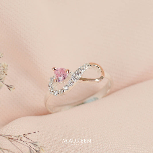 Anillo promesa amor infinito - Plata/Oro