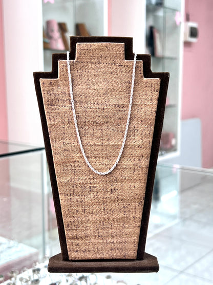 Cadena cordon 35 - plata