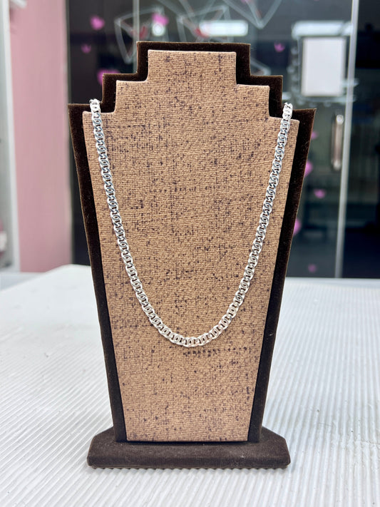 Cadena gucci plana - plata